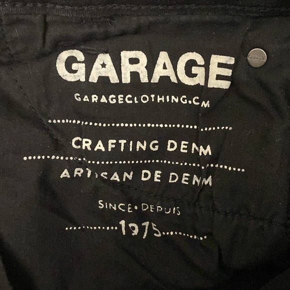 Garage Size 7 Skinny Jegging Jeans - Black Rips - Picture 7 of 8